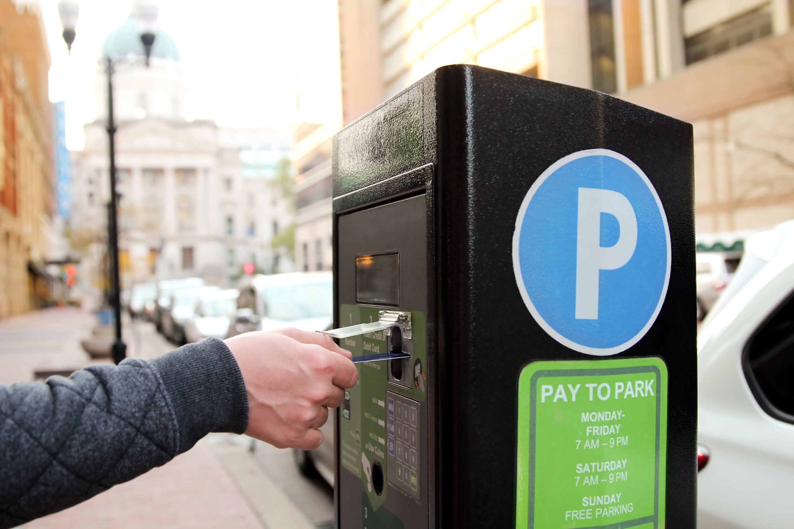 beVault and Parking.brussels smart parking meter showcasing innovative urban parking management