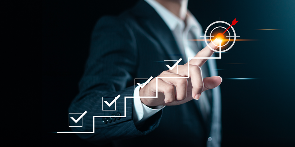 beVault Move Your Pace with Automated Data Management Success ladder with beVault: Move Your Pace in automated data management