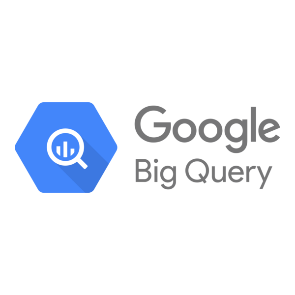 Google BigQuery logo - cloud data warehouse platform fully supported by beVault data integration and analytics solution